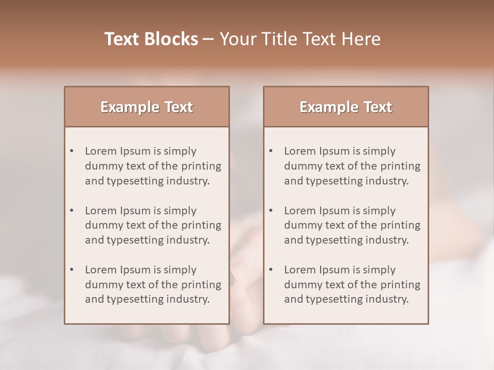Family Sand Elderly PowerPoint Template