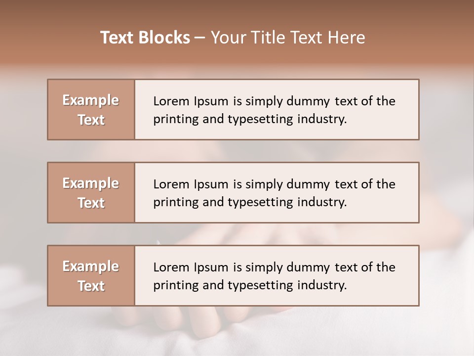 Family Sand Elderly PowerPoint Template