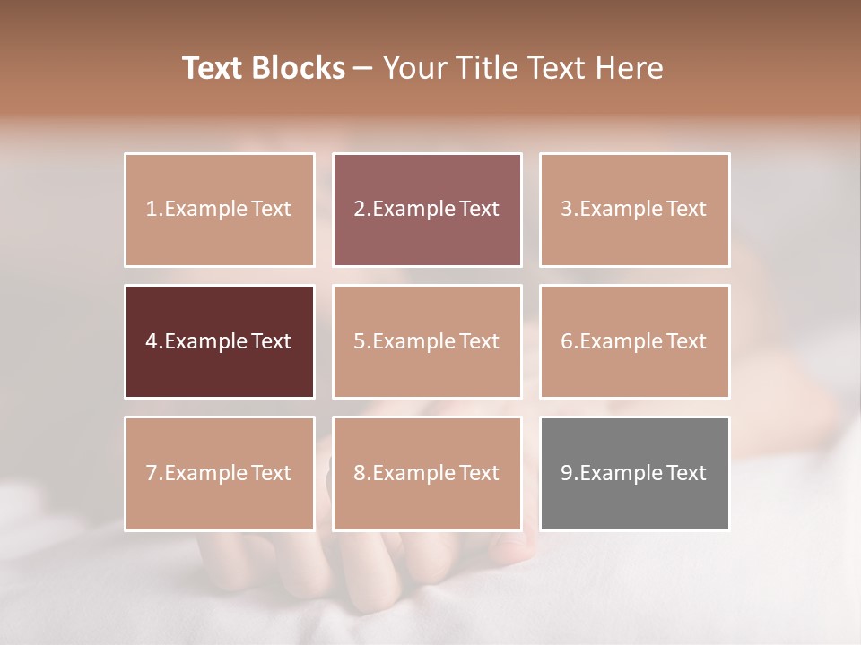 Family Sand Elderly PowerPoint Template