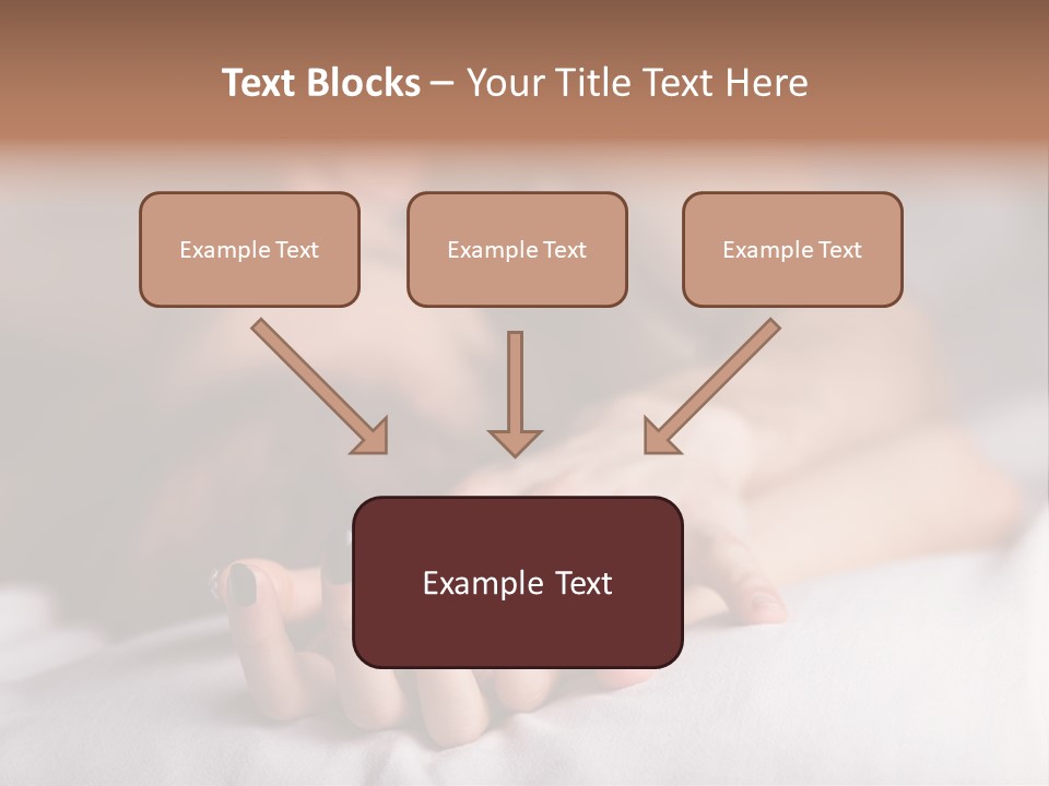 Family Sand Elderly PowerPoint Template