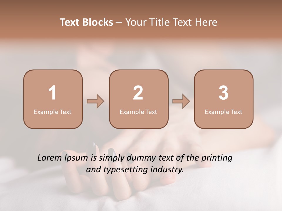 Family Sand Elderly PowerPoint Template