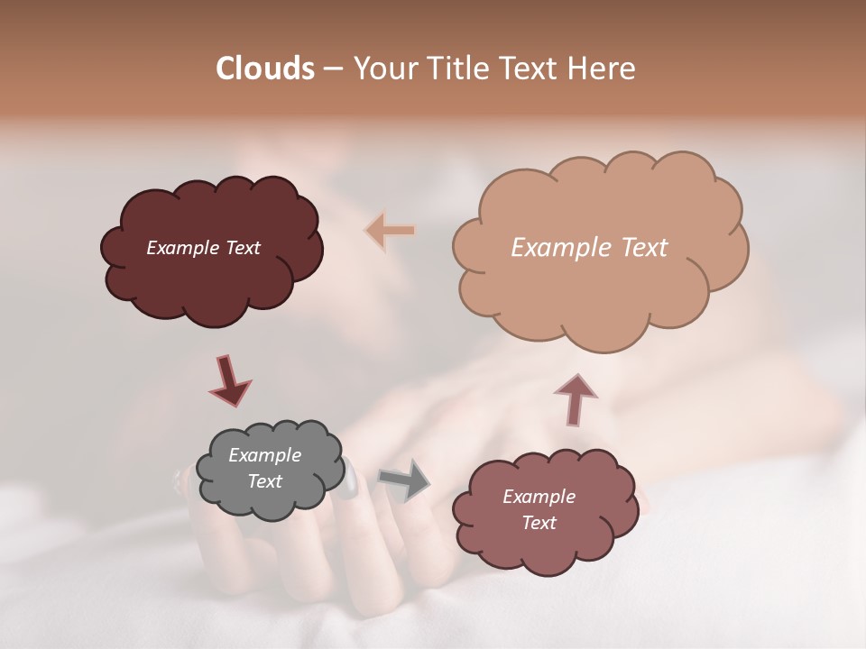 Family Sand Elderly PowerPoint Template