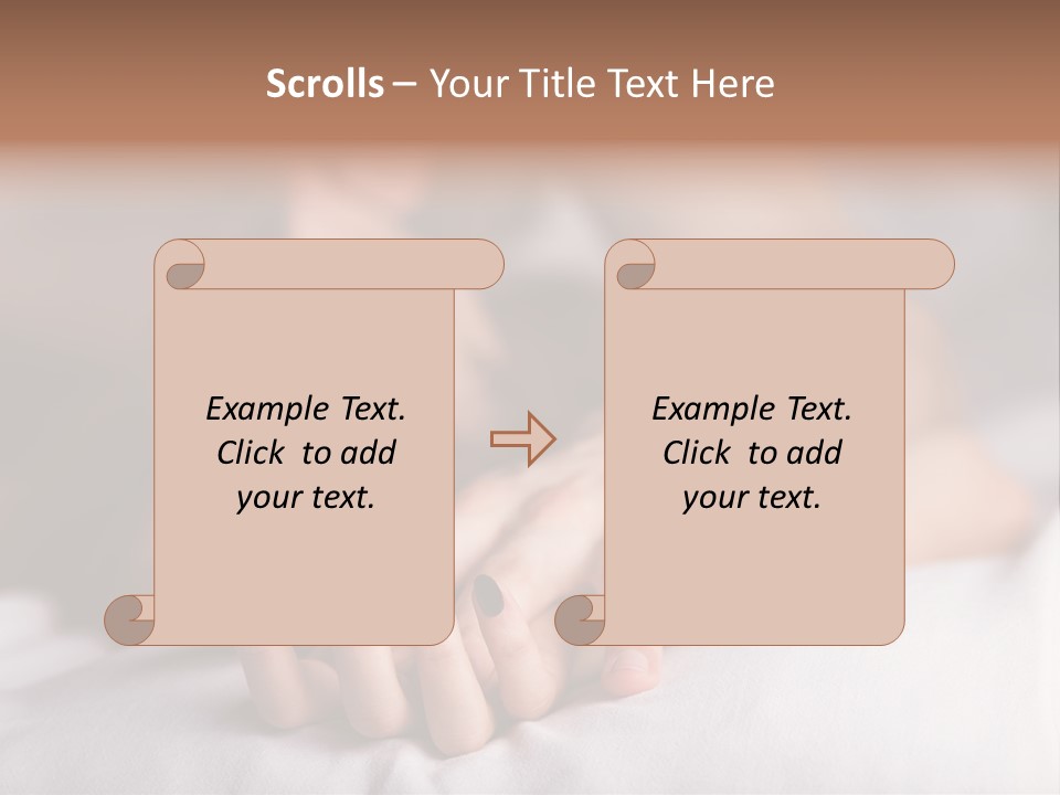 Family Sand Elderly PowerPoint Template