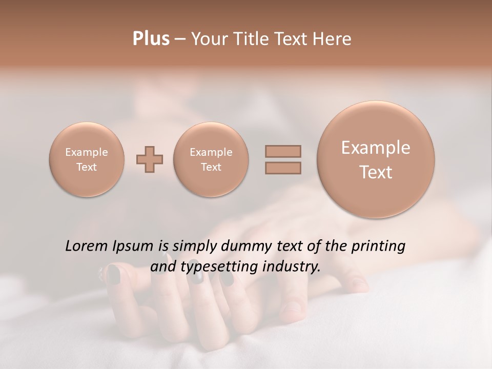Family Sand Elderly PowerPoint Template