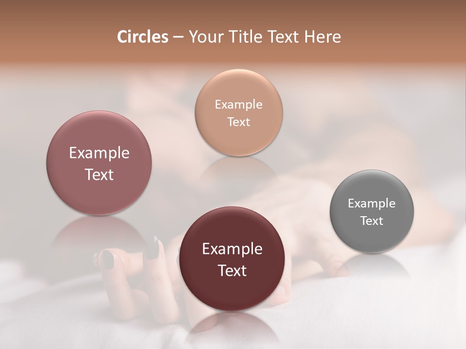 Family Sand Elderly PowerPoint Template