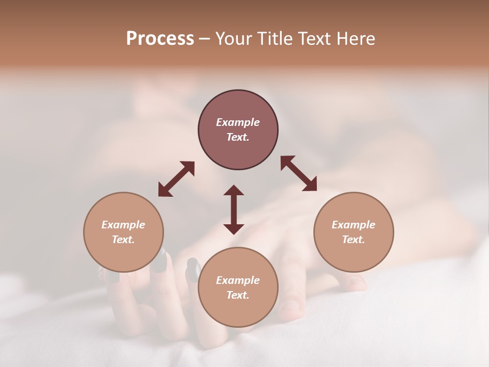 Family Sand Elderly PowerPoint Template