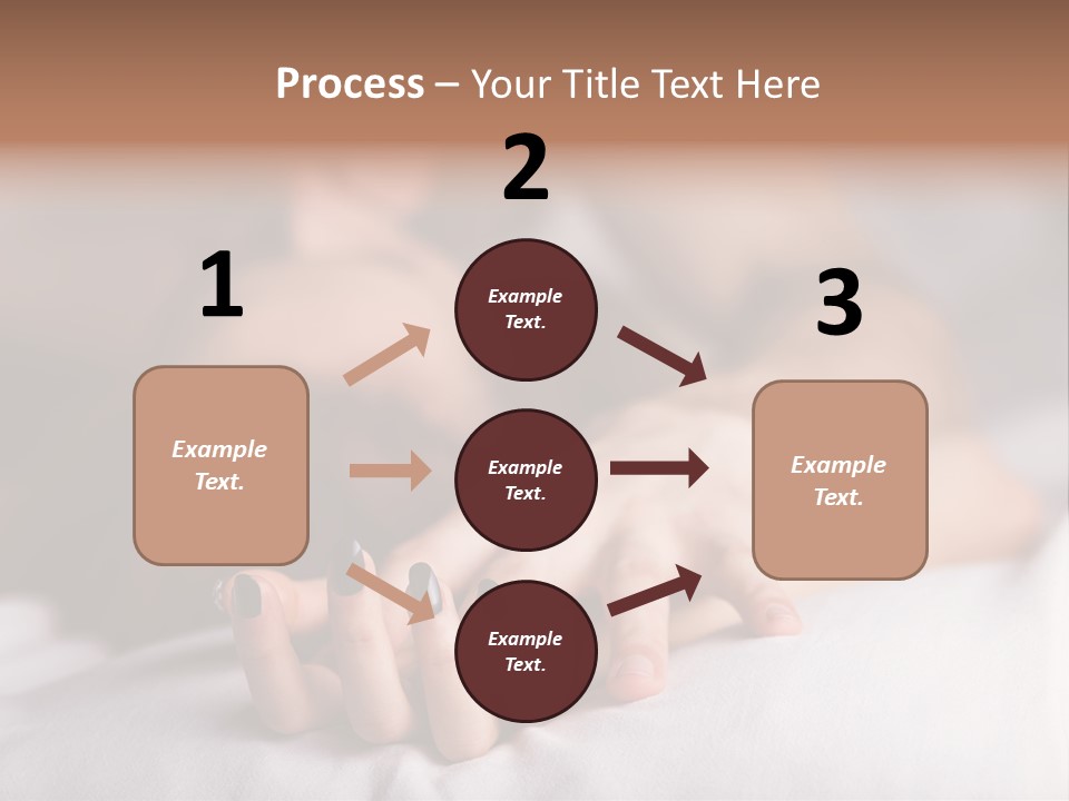 Family Sand Elderly PowerPoint Template