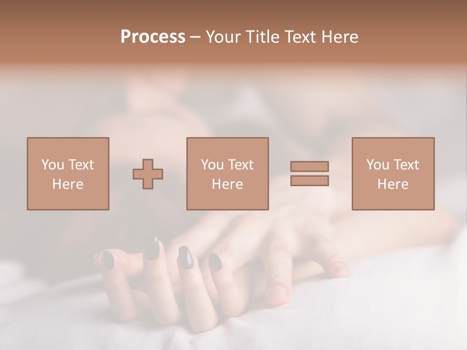 Family Sand Elderly PowerPoint Template