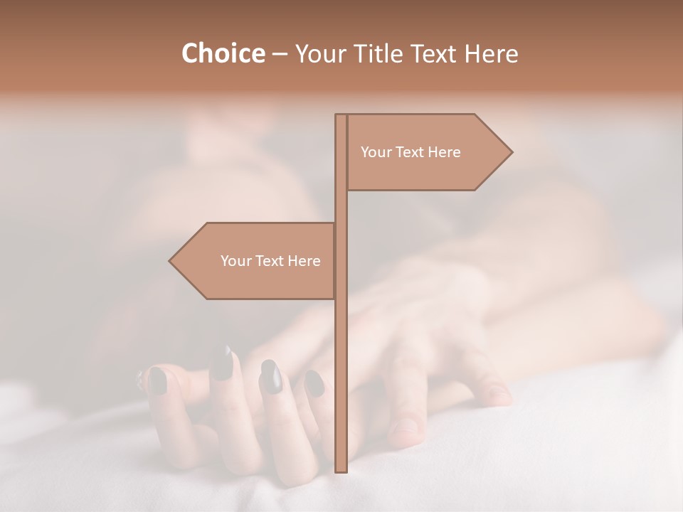 Family Sand Elderly PowerPoint Template