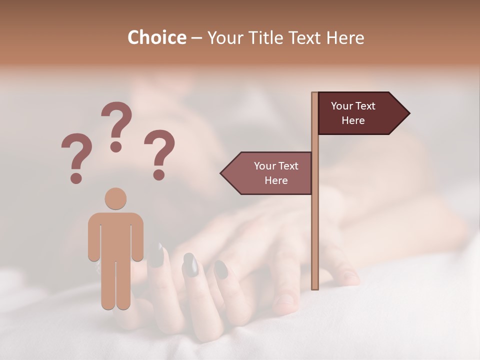 Family Sand Elderly PowerPoint Template