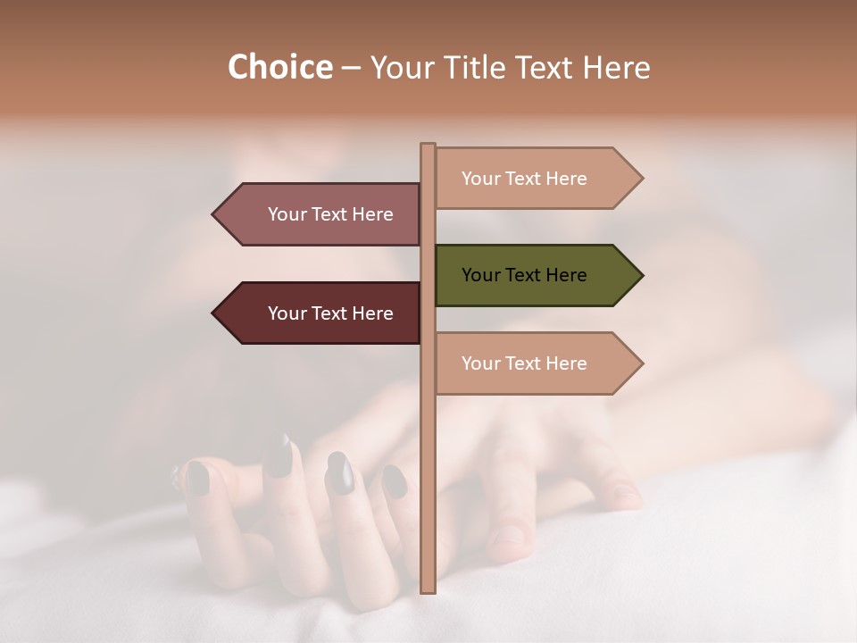 Family Sand Elderly PowerPoint Template