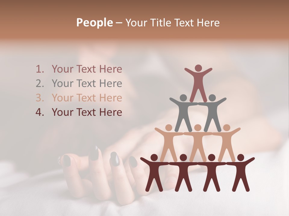 Family Sand Elderly PowerPoint Template