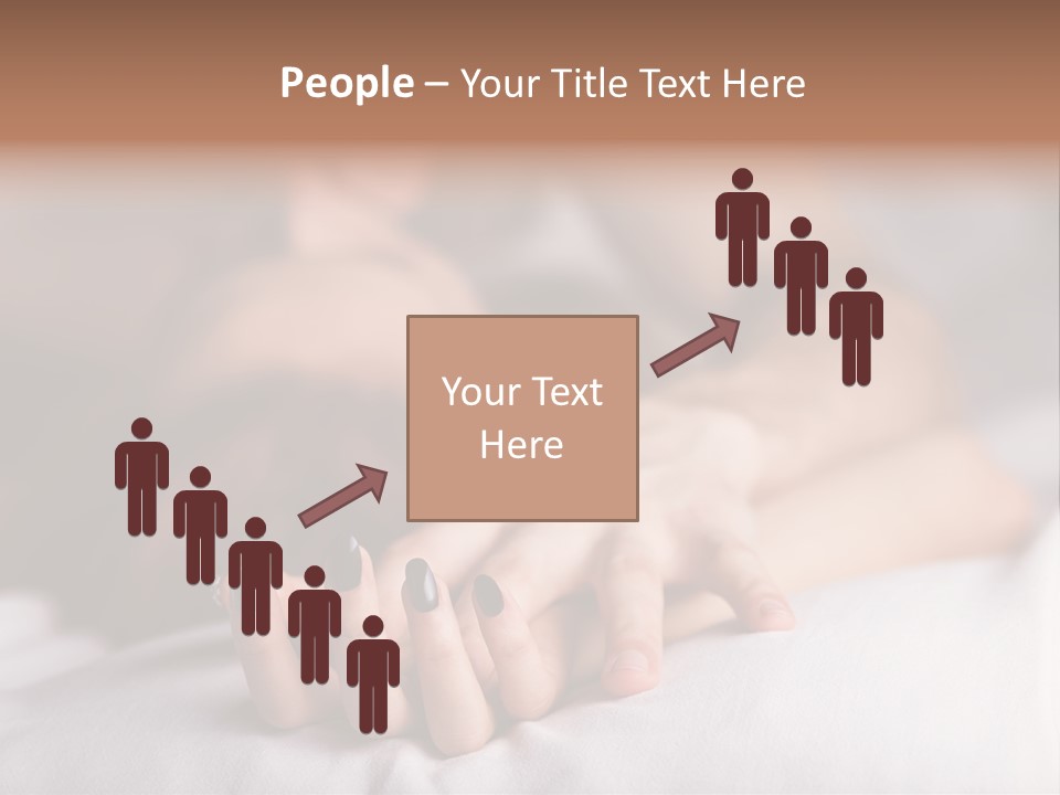 Family Sand Elderly PowerPoint Template