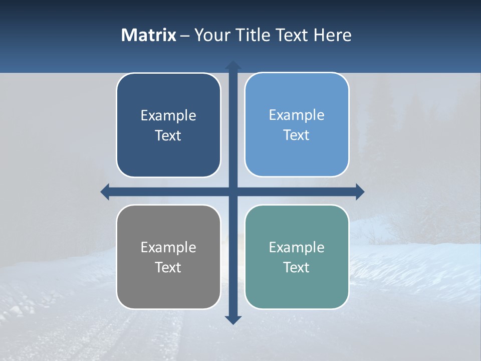 Pensioner White Water PowerPoint Template
