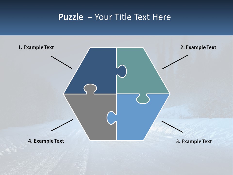 Pensioner White Water PowerPoint Template