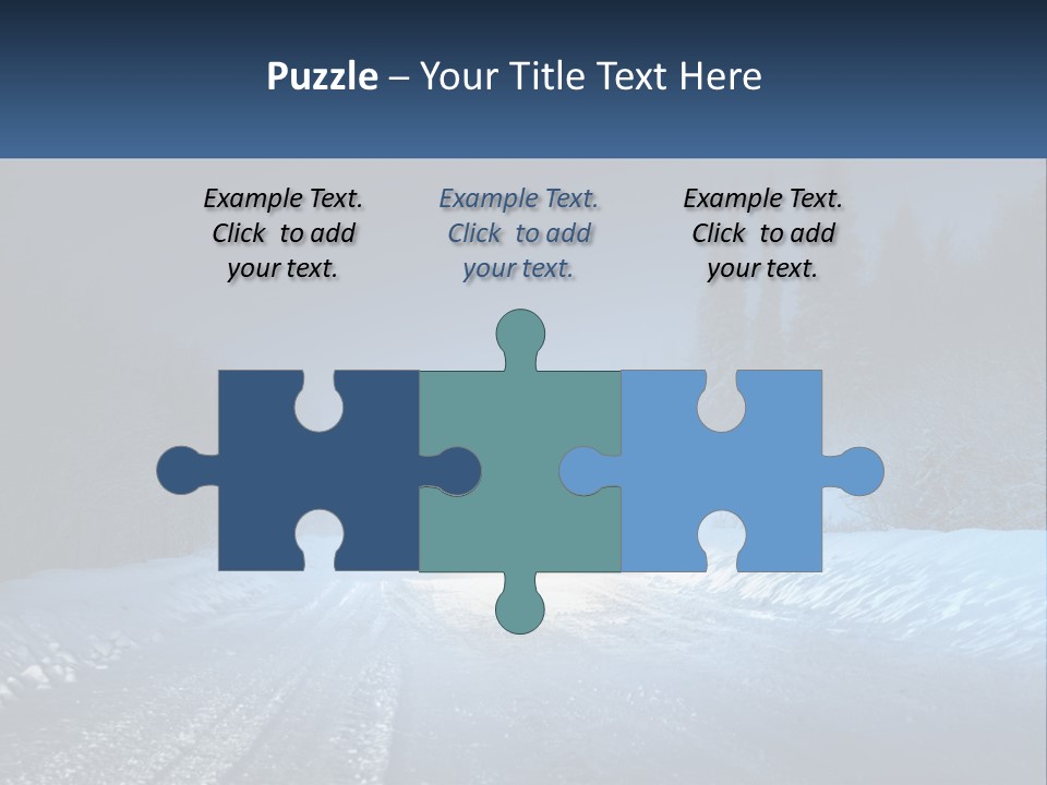 Pensioner White Water PowerPoint Template