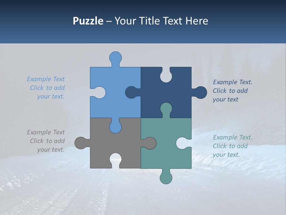 Pensioner White Water PowerPoint Template