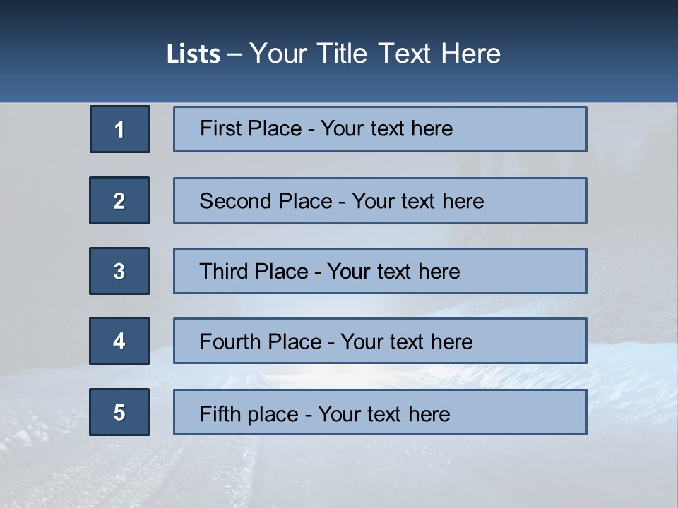 Pensioner White Water PowerPoint Template