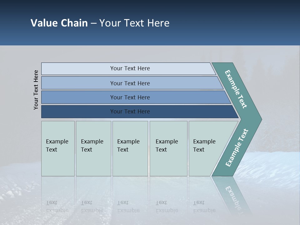 Pensioner White Water PowerPoint Template
