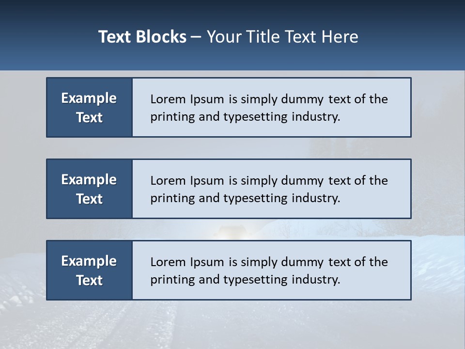 Pensioner White Water PowerPoint Template