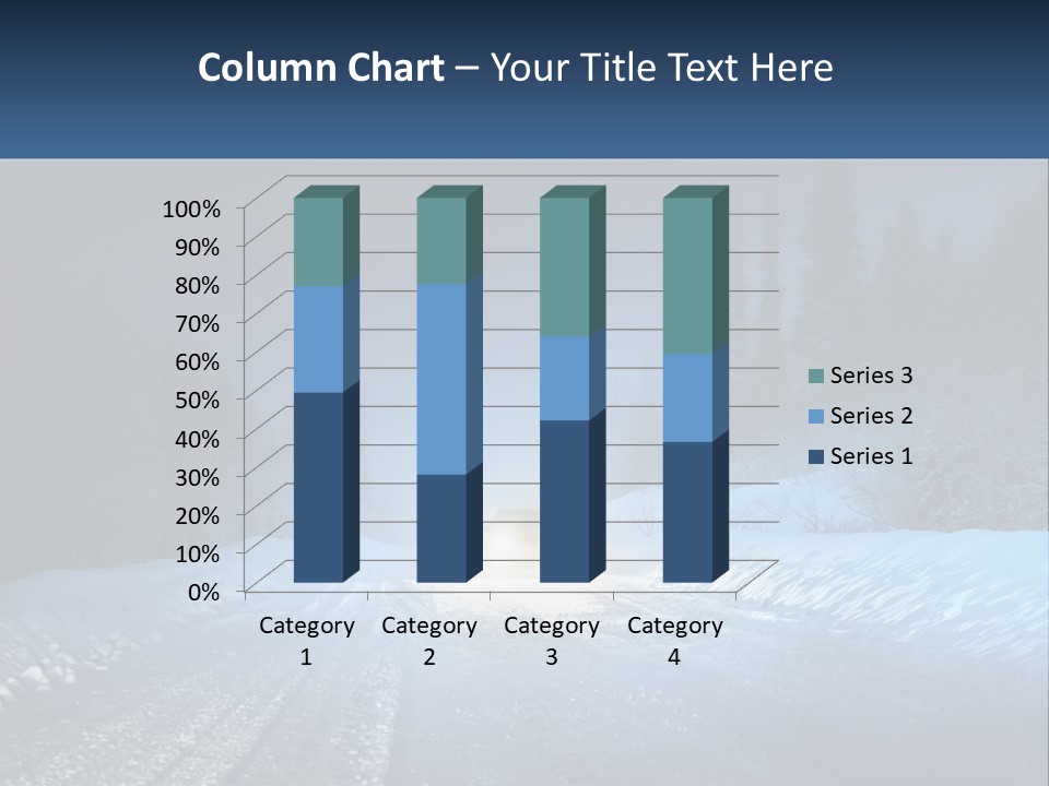 Pensioner White Water PowerPoint Template