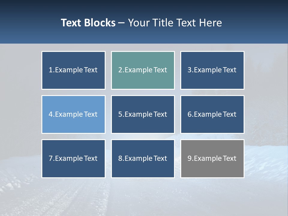 Pensioner White Water PowerPoint Template
