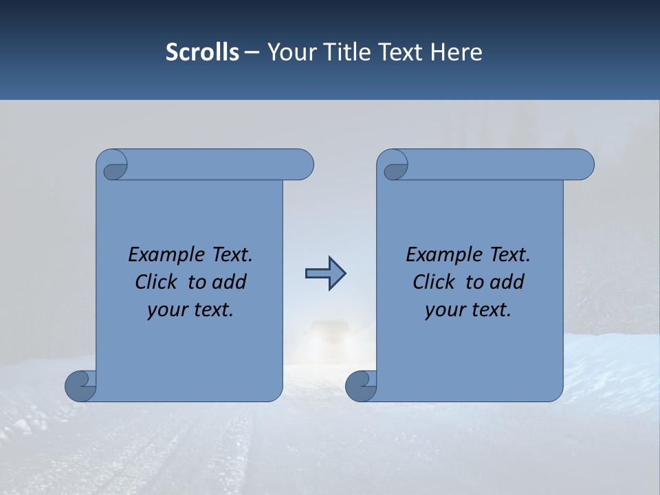 Pensioner White Water PowerPoint Template