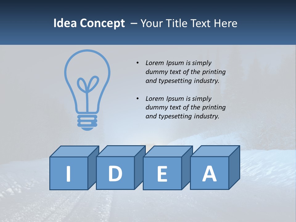 Pensioner White Water PowerPoint Template