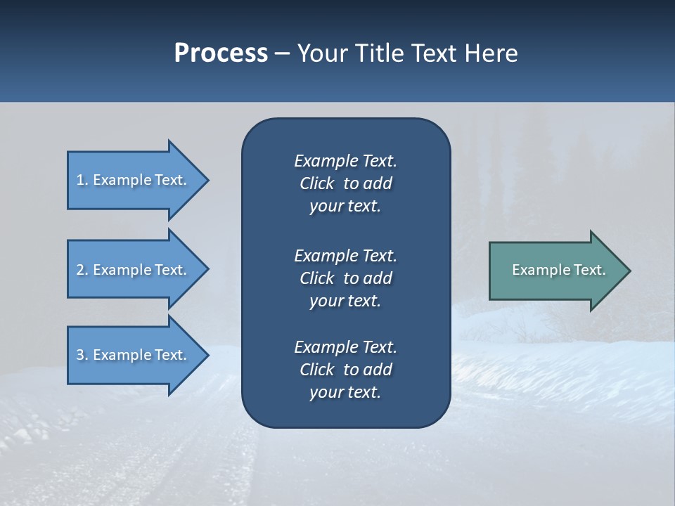 Pensioner White Water PowerPoint Template