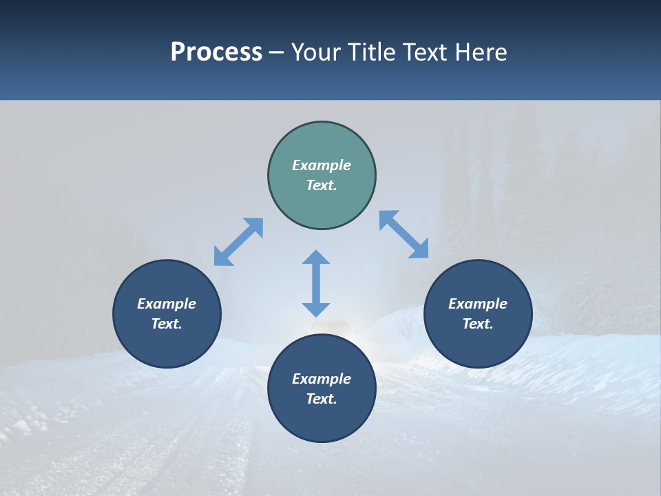 Pensioner White Water PowerPoint Template