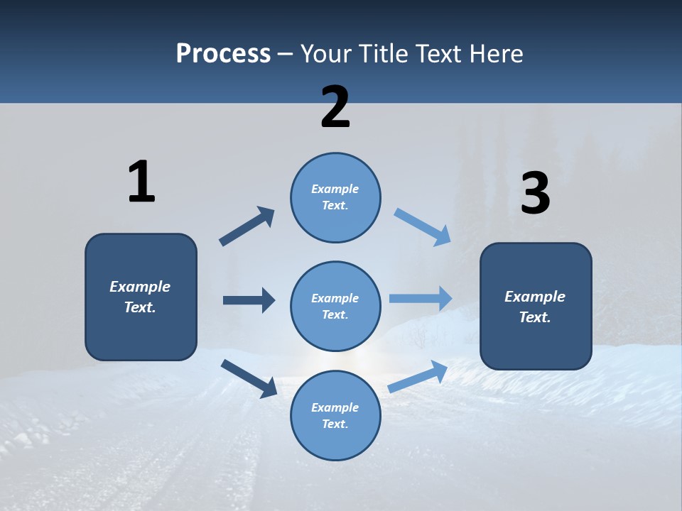 Pensioner White Water PowerPoint Template