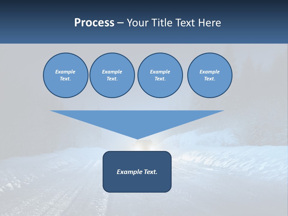 Pensioner White Water PowerPoint Template