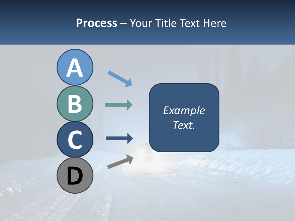 Pensioner White Water PowerPoint Template