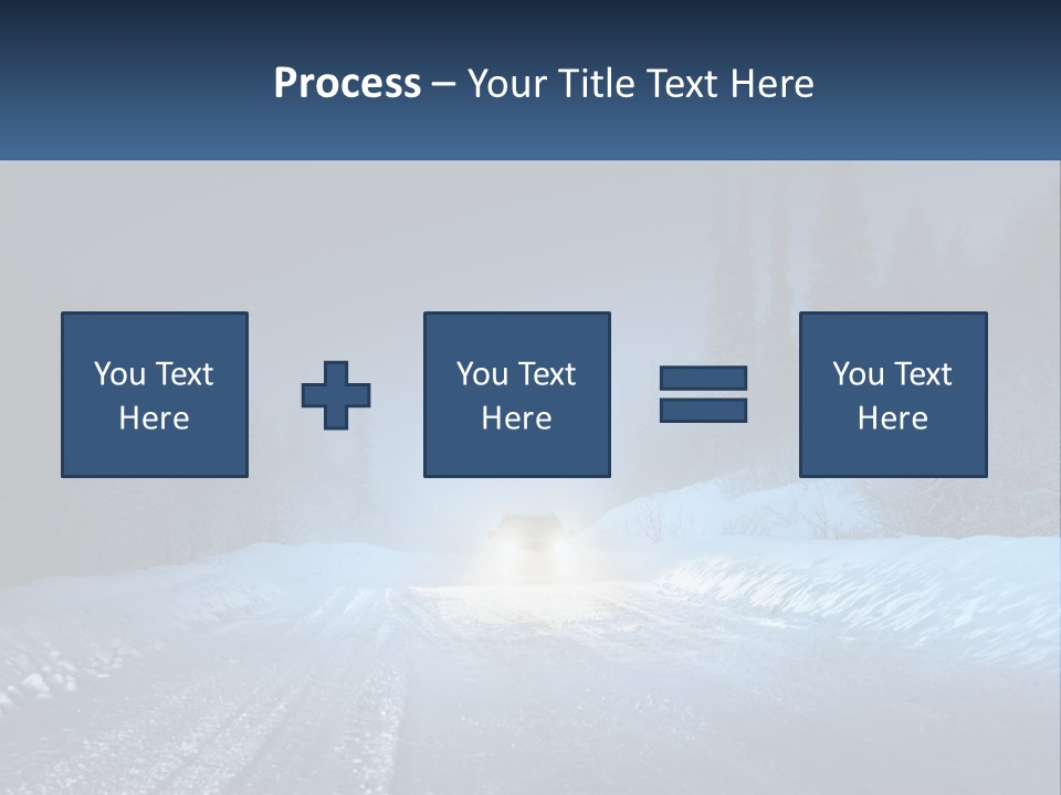 Pensioner White Water PowerPoint Template