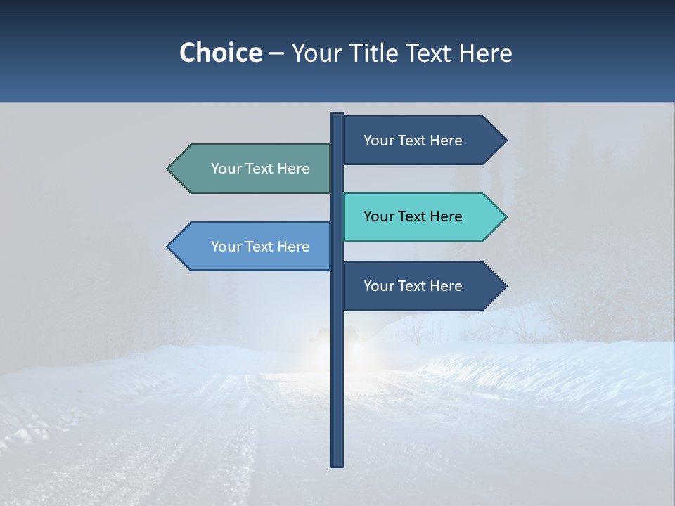 Pensioner White Water PowerPoint Template