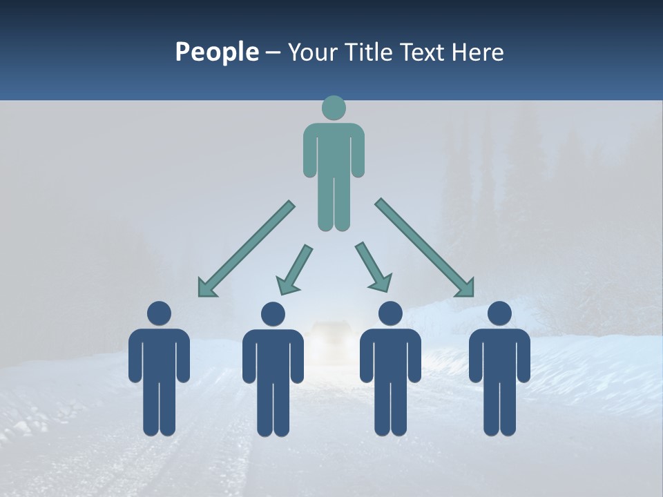 Pensioner White Water PowerPoint Template