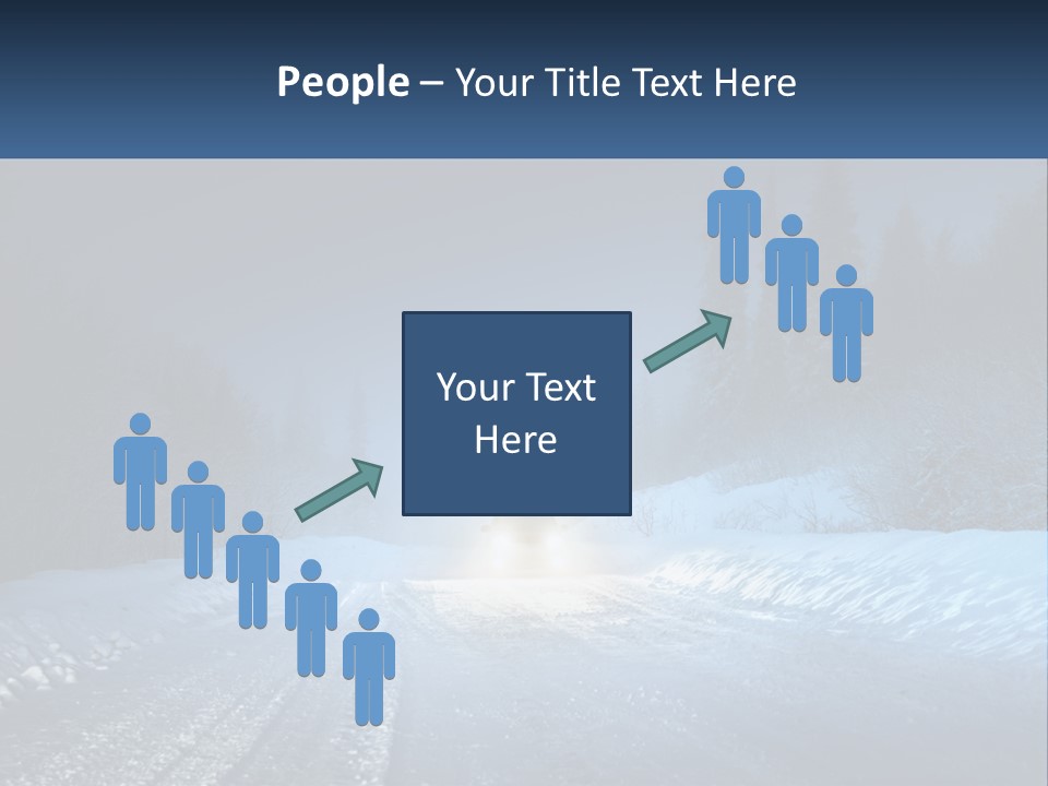 Pensioner White Water PowerPoint Template