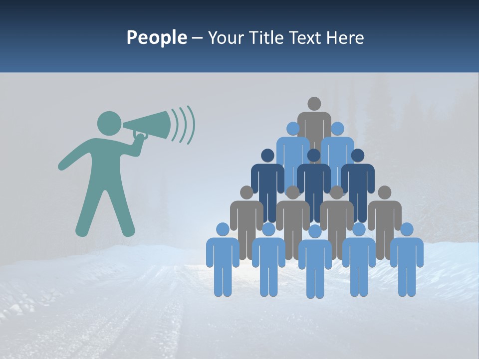 Pensioner White Water PowerPoint Template