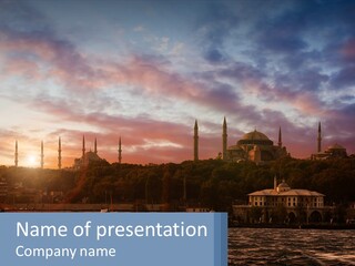 Coast Standing Calm PowerPoint Template