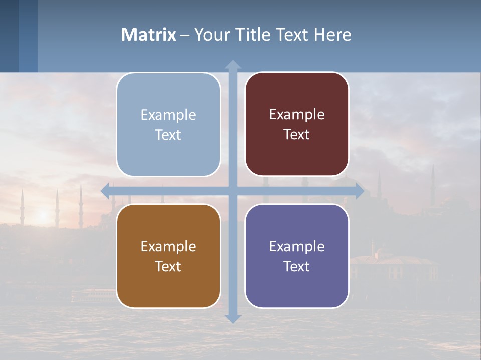 Coast Standing Calm PowerPoint Template