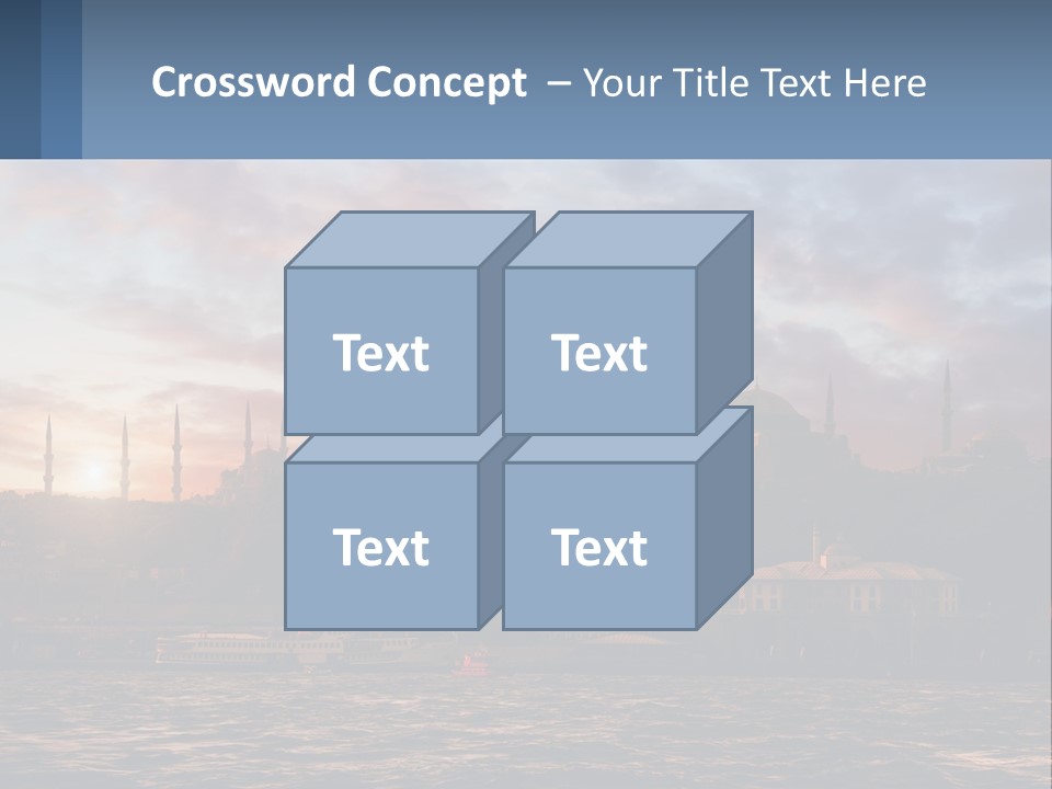 Coast Standing Calm PowerPoint Template