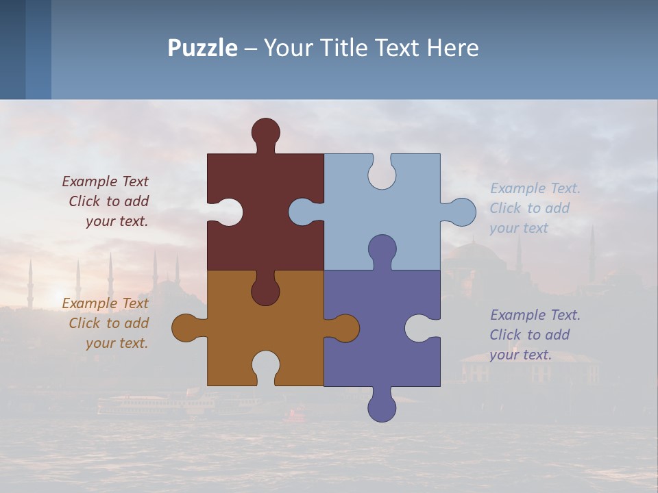 Coast Standing Calm PowerPoint Template