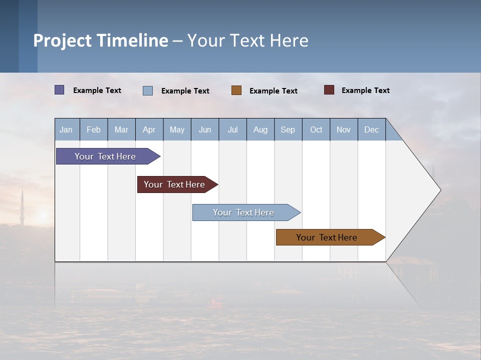 Coast Standing Calm PowerPoint Template