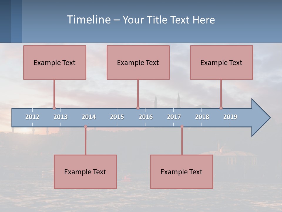 Coast Standing Calm PowerPoint Template