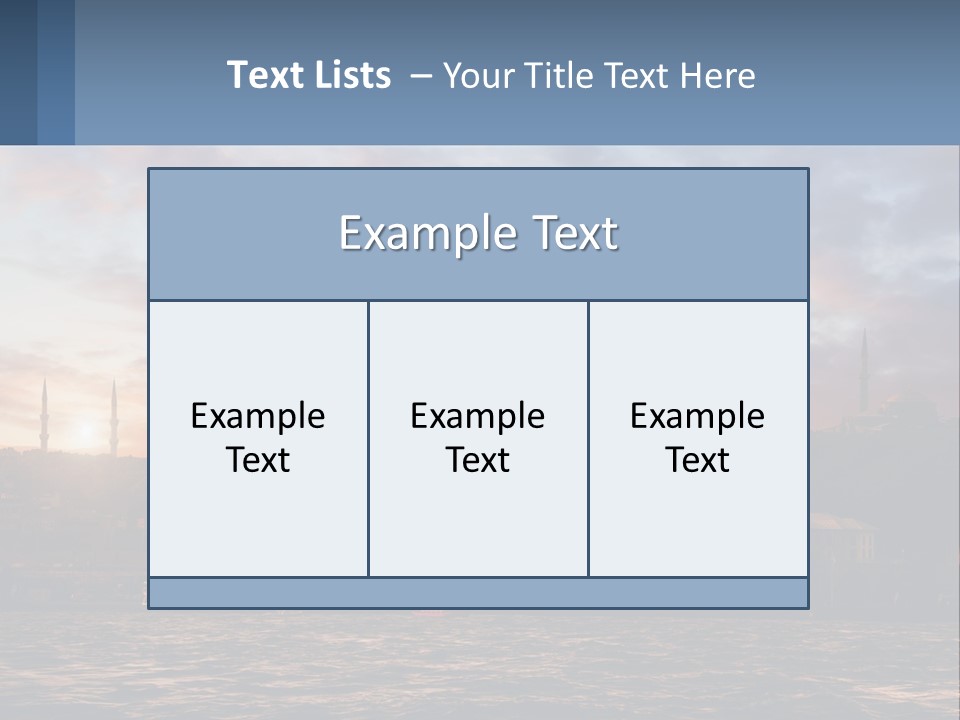 Coast Standing Calm PowerPoint Template