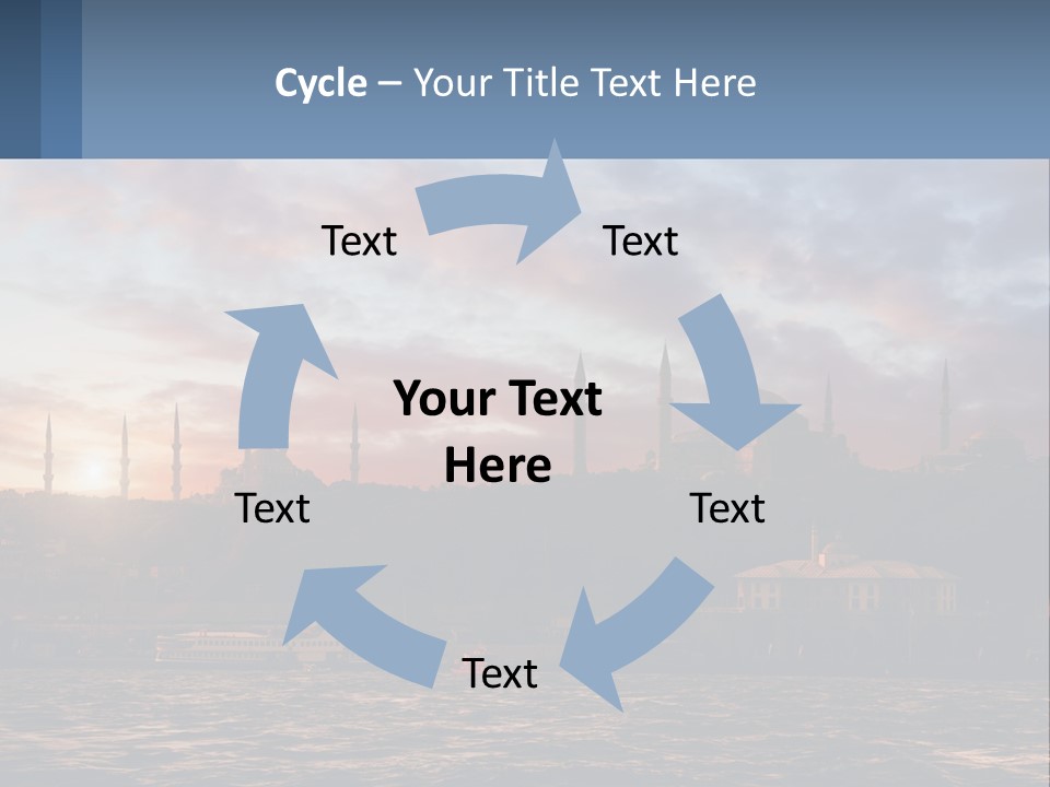 Coast Standing Calm PowerPoint Template