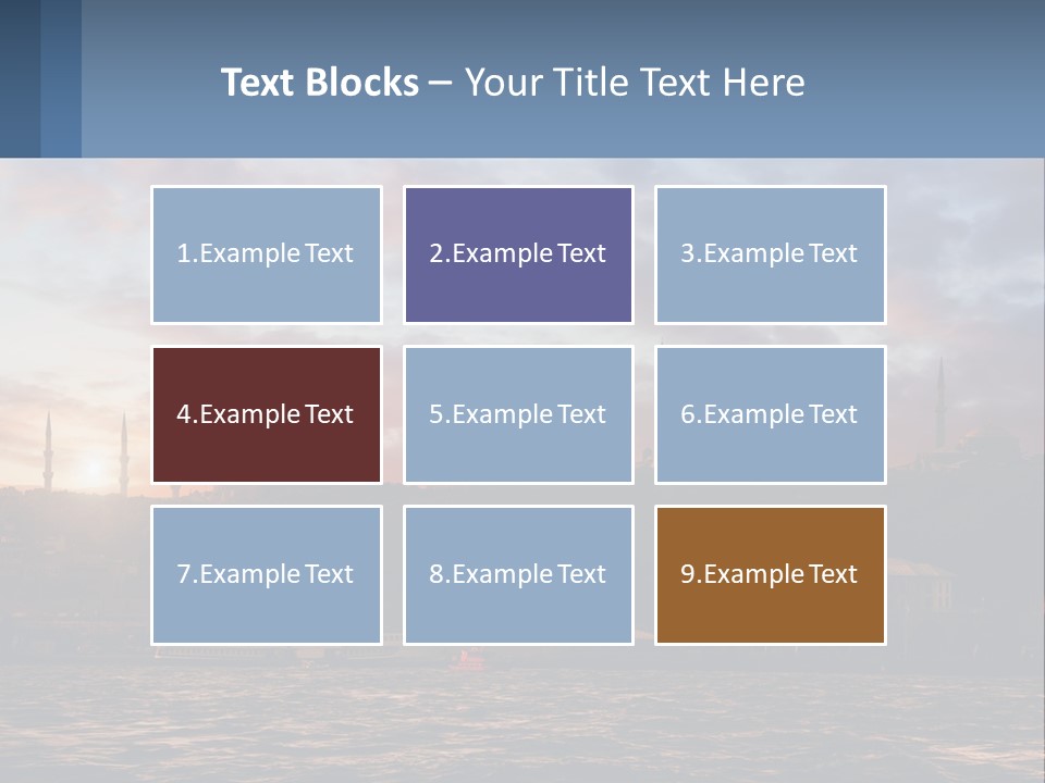 Coast Standing Calm PowerPoint Template