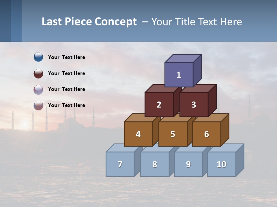 Coast Standing Calm PowerPoint Template