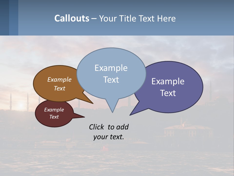 Coast Standing Calm PowerPoint Template