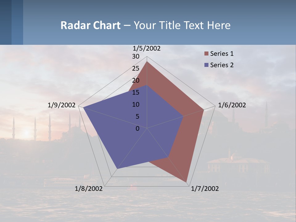 Coast Standing Calm PowerPoint Template